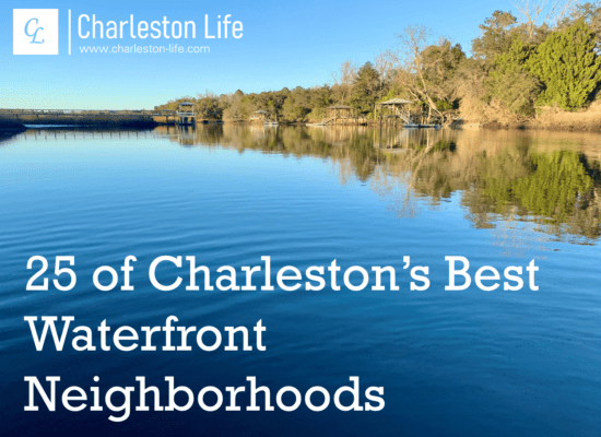 Neighborhood with Waterfront Homes in Charleston